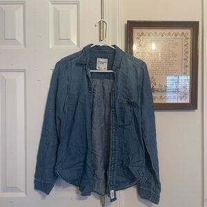 Abercrombie & Fitch Blue Denim Shirt